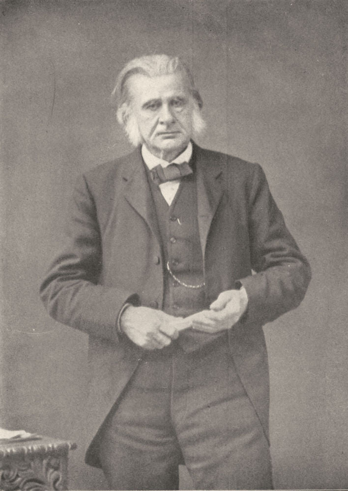 SCIENCE. Thomas Henry Huxley 1907 old antique vintage print picture